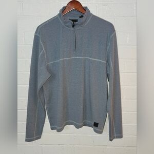 VTG Gray Quarter-Zip Pullover